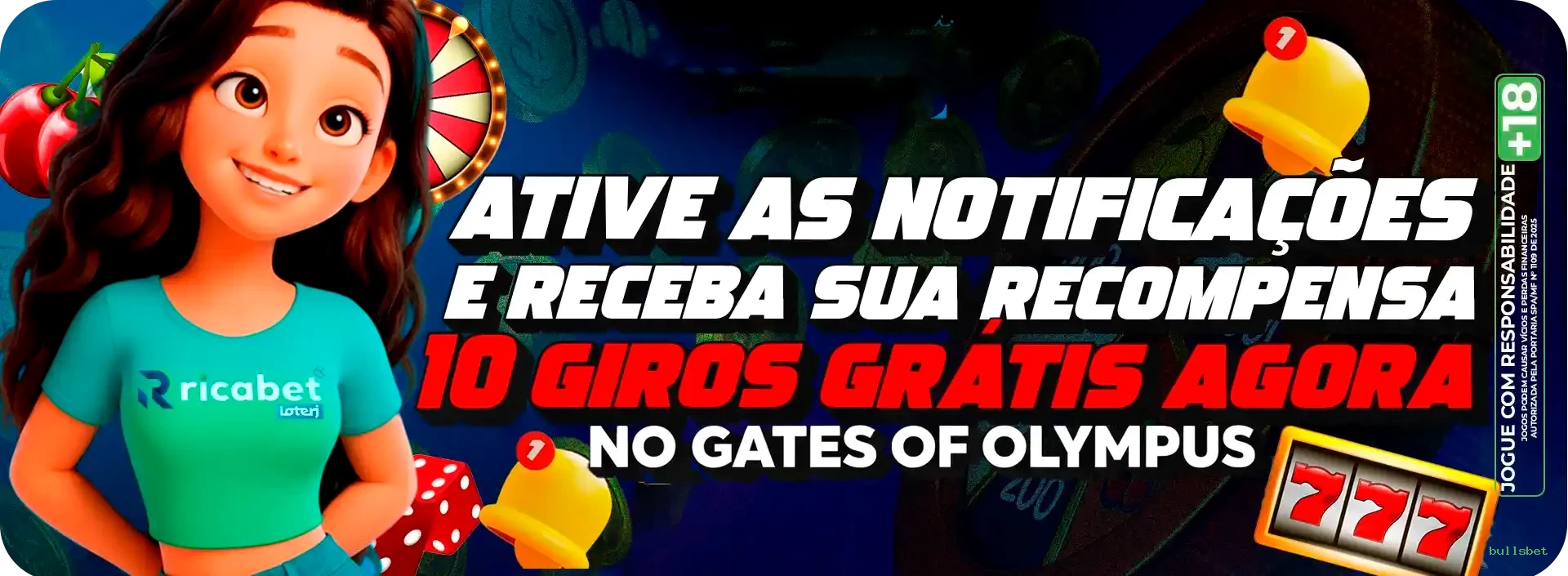 Canal oficial da bullsbet no Telegram